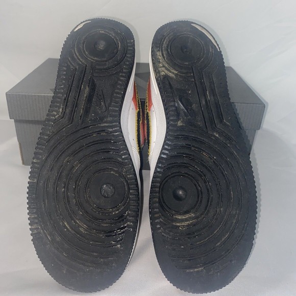 Nike Air Force 1 Low Rayguns Sneaker Shoes DD9530-100 Boys Youth Size 6.5t - Picture 6 of 16